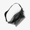 Cooper Medium Metallic Logo Debossed Utility Sling Pack