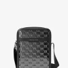 Cooper Metallic Logo Debossed Flight Bag