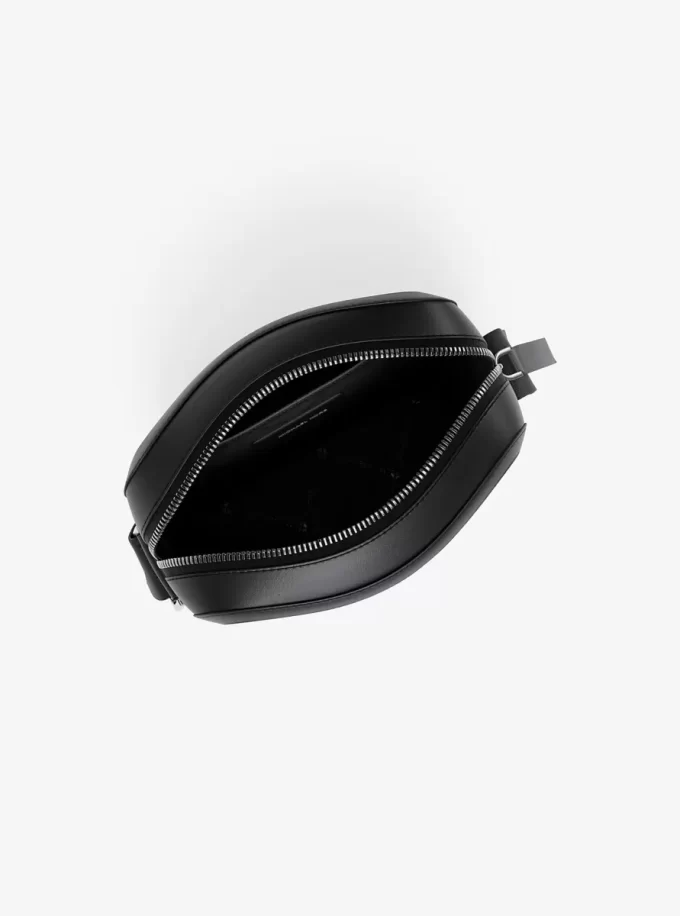 Cooper Metallic Logo Debossed Flight Bag