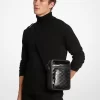 Cooper Metallic Logo Debossed Flight Bag
