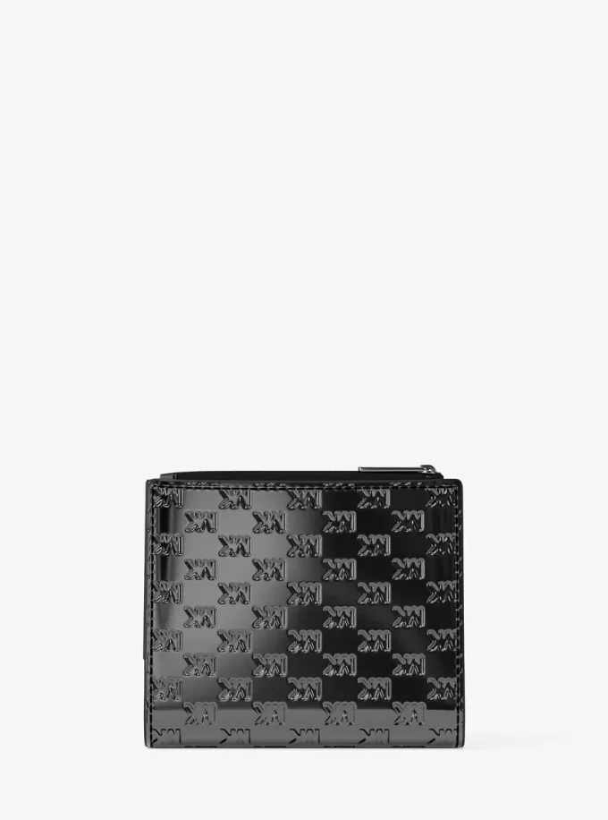 Cooper Metallic Logo Debossed Wallet