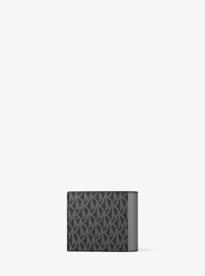Cooper Signature Logo Billfold Wallet With Passcase