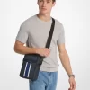 Cooper Striped Signature Logo Flight Bag
