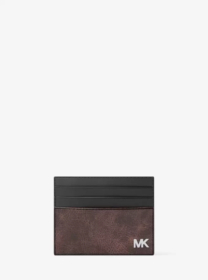 Cyrus Burnished Tall Card Case