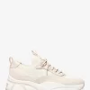 Darius Suede and Stretch Knit Trainer