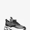 Darius Two-Tone Stretch Knit Trainer