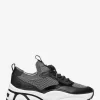 Darius Two-Tone Stretch Knit Trainer