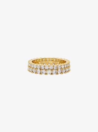 Double Pavé Ring