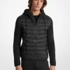 Galway Quilted Mixed-Media Jacket