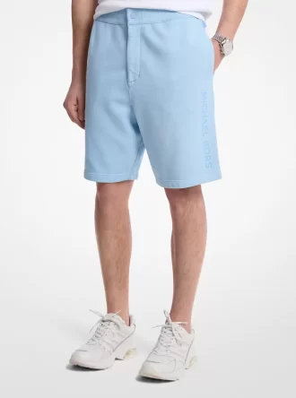 Garment-Dyed Cotton Shorts