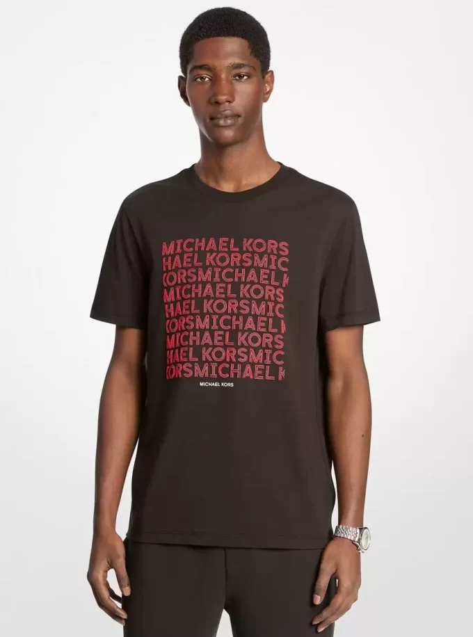 Graphic Logo Cotton T-Shirt