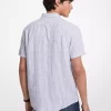 Halo Striped Linen Shirt