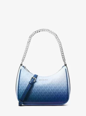 Jet Set Large Ombré Signature Logo Pochette