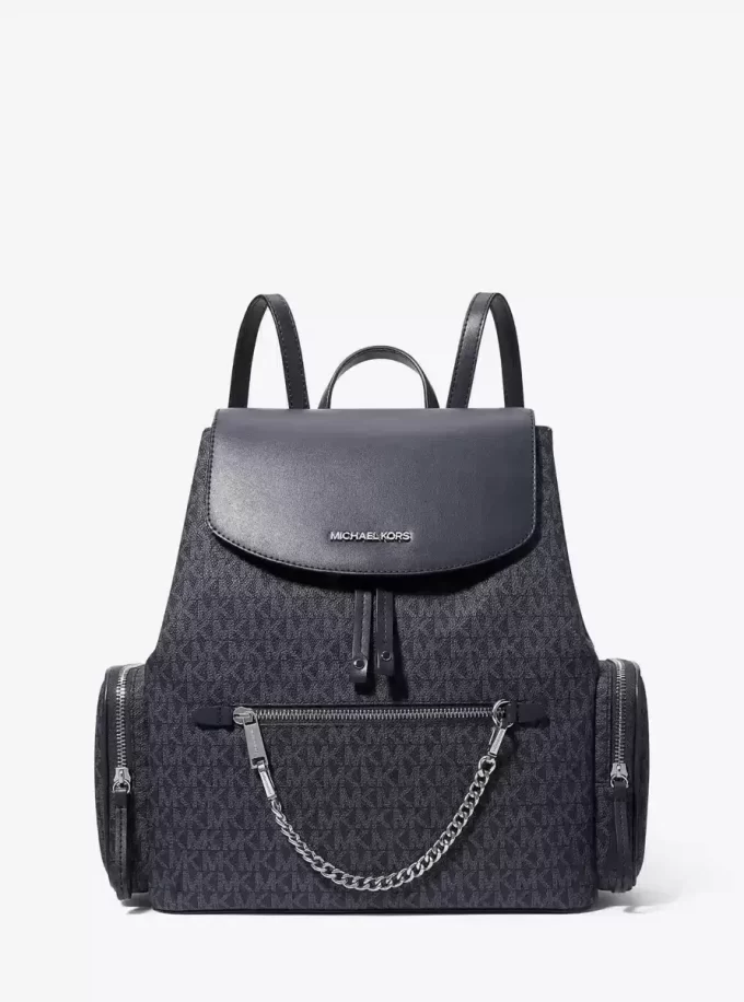 Jet Set Large Signature Logo Backpack Jet Set Large Signature Logo Backpack