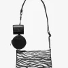 Jet Set Leather Medium Animal Print Logo Crossbody Bag with Case for Apple Airpods Pro® Jet Set Leather Medium Animal Print Logo Crossbody Bag with Case for Apple Airpods Pro®