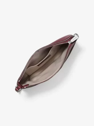 Jet Set Medium Pebbled Leather Convertible Wristlet