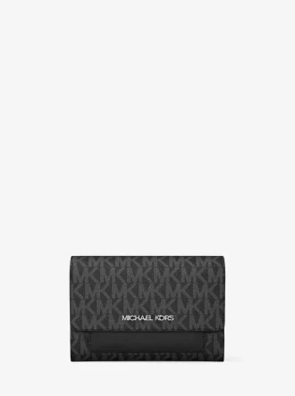 Jet Set Medium Signature Logo 2-in-1 Wallet
