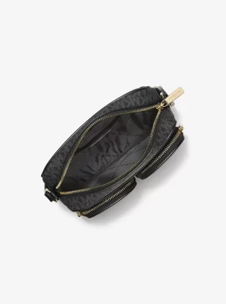 Jet Set Medium Signature Logo Crossbody Bag with Case for Apple Airpods Pro®