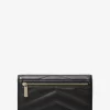 Jet Set Travel Large Quilted Tri-Fold Wallet