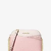 Jet Set Travel Medium Color-Block Signature Logo Crossbody Bag Jet Set Travel Medium Color-Block Signature Logo Crossbody Bag
