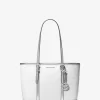 Jet Set Travel Small Metallic Logo Top-Zip Tote Bag Jet Set Travel Small Metallic Logo Top-Zip Tote Bag