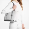 Jet Set Travel Small Metallic Logo Top-Zip Tote Bag Jet Set Travel Small Metallic Logo Top-Zip Tote Bag