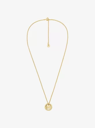 Logo Charm Necklace