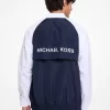 Logo Charm Windbreaker Jacket
