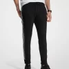 Logo Tape Cotton Blend Joggers