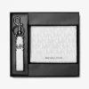 Logo Wallet and Key Chain Gift Set