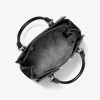 Marilyn Medium Signature Logo Stripe Satchel