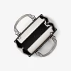 Marilyn Small Color-Block Saffiano Leather Messenger Bag