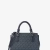 Marilyn Small Signature Logo Messenger Bag