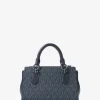 Marilyn Small Signature Logo Messenger Bag