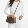 Marilyn Small Signature Logo Messenger Bag