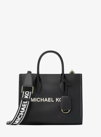 Mirella Small Pebbled Leather Convertible Crossbody Bag