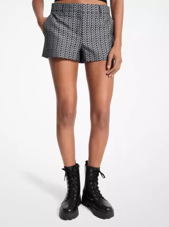 MK2000 Logo Jacquard Shorts