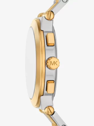 Oversized Billie Two-Tone Watch