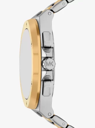 Oversized Lennox Two-Tone Watch