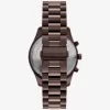 Oversized Lexington Brown-Tone Watch