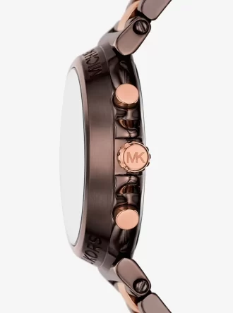 Oversized Maren Two-Tone Watch