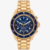 Oversized Maritime Gold-Tone Watch
