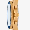 Oversized Maritime Gold-Tone Watch