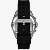 Oversized Maritime Gunmetal and Silicone Watch