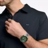 Oversized Maritime Two-Tone Watch