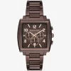 Oversized Rhys Brown-Tone Watch