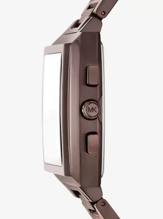 Oversized Rhys Brown-Tone Watch