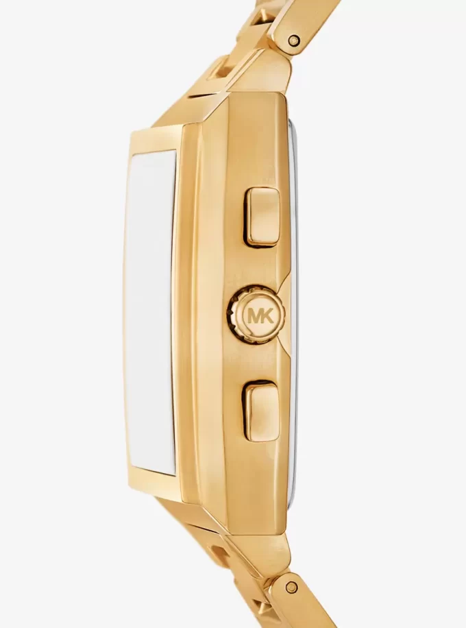 Oversized Rhys Gold-Tone Watch