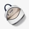 Rhea Medium Color-Block Signature Logo Backpack