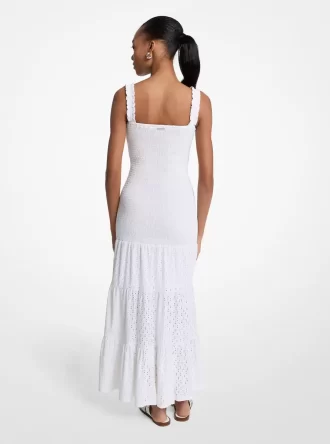 Smocked Tiered Maxi Dress